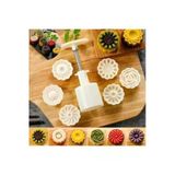 Mooncake Kopat Kurabiye Kalıbı Seti Set 7 Parça ( Kalıp Desenleri Farklılık Gösterebilir)
