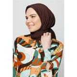 Mooncorn Acı Kahve Pilise Eşarp