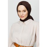 Mooncorn Acı Kahve Piliseli Bambu Eşarp