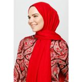 Mooncorn Bambu Şal Kırmızı