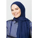 Mooncorn Lacivert Bambu Şal