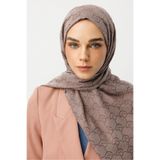 Mooncorn Toz Pembe Yün İpek Şal