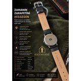 Moonfun Japon Üretim Titanyum Kasa Bayan Kol Saati Hakiki Deri Kordonlu 29 mm Ce Belgeli - 1