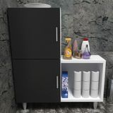 Moonlife 2 Beyaz Kapaklı L Çok Amaçlı Dolap