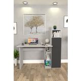 Moonlife Diamond Dolaplı Çalışma Masası Antrasit