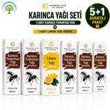 Moonlife Karınca Yumurtası Yağı 5 Adet 20 ml + 20 ml Limon Yağı Hediye