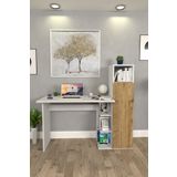 Moonlife Mobilya Diamond Dolaplı Çalışma Masası Çam