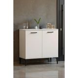 Moonlife Mobilya Viola 2 Kapaklı Antre,Hol,Ayakkabılık Beyaz