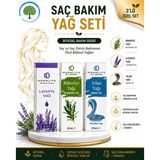 Moonlife Saç Bakımına Özel 3'Lü Set | Lavanta Yağı 20 Ml, Biberiye Yağı 20 Ml, Yılan Yağı 20 Ml