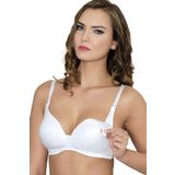 MOONLİGHT 10877 BAYAN BEYAZ EMZİRME SÜTYENİ