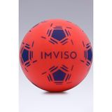 Moonlight Outdoor Futbol Topu Ev Içi Ses Yapmayan Sünger Futbol Topu Iç Dış Mekan Uyumlu No:3 170 Gram - Kırmızı