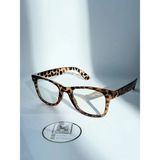 Moonmee Vayf Blue Block - Unisex Güneş Gözlüğü Leopar / Optik UV400 Korumalı - Renkli