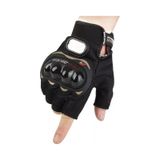MOONRIDER Efili Yarım Parmak Korumalı Pro Motorcu Motosiklet Eldiveni