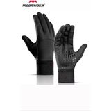 MOONRIDER Motosiklet Eldiveni Kışlık Waterprof Soğuktan Koruma Telefon Dokunmatik Özelliği Motorcu Eldiveni NX-5 - XL