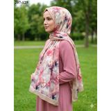 Moonscarf Bambu Kraş Pamuk Şal (Camel) 207-125