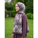 Moonscarf Bambu Kraş Pamuk Şal (Eski Lavanta) 203-111