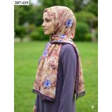 Moonscarf Bambu Kraş Pamuk Şal (Kahve) 207-119