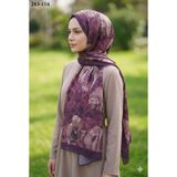 Moonscarf Bambu Kraş Pamuk Şal (Mürdüm) 203-116
