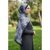 Moonscarf Bambu Kraş Pamuk Şal (Siyah) 1052-120