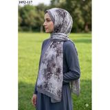 Moonscarf Bambu Kraş Pamuk Şal (Vizon) 1052-117