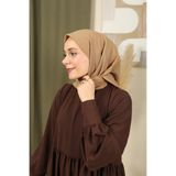 MOONSCARF Mio caz bronz rengi eşarp 100*100cm