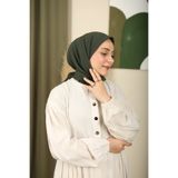 MOONSCARF Mio caz kamuflaj yeşili rengi eşarp 100*100cm