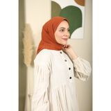MOONSCARF Mio caz taba rengi eşarp 100*100cm