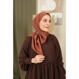 MOONSCARF Mio caz tarçın rengi eşarp 100*100