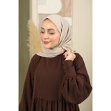 MOONSCARF Mio caz taş rengi eşarp 100*100cm