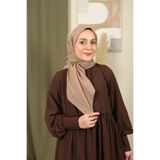 MOONSCARF Mio caz Vizon rengi eşarp 100*100cm