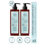 moonset Dökülme Karşıtı Anacryn Keratin Şampuan, Güçlü Saç Onarımı, 400 ml X 2 Adet