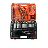 Moonshop 216 Parça Lokma Anahtar Takımı Cr-v 1/4 Cırcırlı Parlak Choromo Venedium Oto Tamirci Seti.. Gri