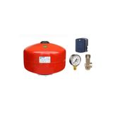 Moonshop 24 Litre Italyan Kafa Kure Takimi Su Pompasi Hidroforu Seti 24 Lt Kure Hidrofor Genlesme Tanki
