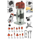 Moonshop 3100 Watt Profesyonel Formika Traslama Freze Makinasi Ve Uclari 6 Mm Pens 2 Yil Garantili