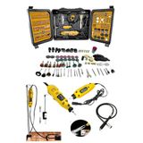 Moonshop 350 Parça Çift Makinalı Çok Fonksiyonlu Gravür Oyma Dremel Taşlama Zımpara Kesme Set
