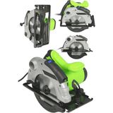 MOONSHOP 4200 Watt Lazerli Bakir Sargili Metal Şanzuman Sunta Kesme Daire Testere Makinesi 185 Mm..