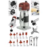 MOONSHOP 5900 Watt Profesyonel Formika Traşlama Freze Makinası Ve Uçları 6 Mm Pens 2 Yıl Garantili
