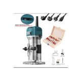 Moonshop 600 Watt Profesyonel Formika Traşlama Freze Makinası Ve Uçları 6 Mm Pens 2 Yıl Garantili