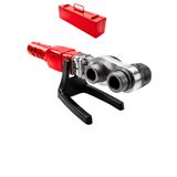moonshop 650 Watt Pprc Boru Kaynak Makinesi Seti, Kablolu Elektrikli, Metal Çanta, 20-25-32mm Pafta, Makas Hediye