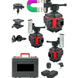MOONSHOP Alman 256 Vf 16 Köşe Otomatik Hizalama Lazer Metre 360 Derece Yatay Dikey Çapraz Kumandalı