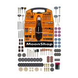 Moonshop Alman Teknoloji 1000 Wf Cok Amacli Devir Ayarli 300 Parca Hobi Gravur Seti El Motoru Usta Set