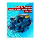 Moonshop Bakır Sargı Qb-60 1 Parmak 0.55 Hp 0.55 Kw Su Motoru Su Pompası Dinamo 220v