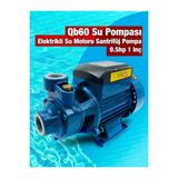 Moonshop Bakır Sargı Qb60 1 Parmak 0 55 Hp 0 55 Kw Su Motoru Su Pompası Dinamo 220V