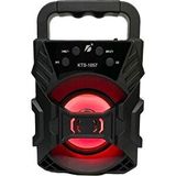 Moonshop Bluetooth Hoparlör Taşınabilir Ses Bombası Led Işıklı Extra Bass Ses Radyolu Speaker Sd Kart-usb Çok Renkli