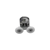 Moonshop Dusakabin Tekerlegi Tekeri Rulman Metal Govdeli Ust Tekerlek Krom Teker Capi 22 Mm