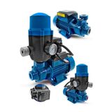 MOONSHOP Dx1000 0.37 Kw 0.5 Hp 1" Bakır Sargılı Paket Hidrofor Sistem Su Pompası Su Motoru 35 Mt Dik