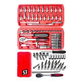 Moonshop Germany Cr-V Max 1/4 Circirli 53 Parca Lokma Anahtar Takimi Bits Uc Seti Tam Set