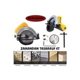 MOONSHOP Germany Technology Dbx 1950 Metal Şanzıman Sunta Kesme Daire Testere Makinesi 185mm