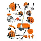 Moonshop Japan 11 Hp Profesyonel Bronz Piston Benzinli Ot Cali Cim Bicme Makinasi Yan Tirpan Zincirli Misina