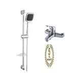 Moonshop Kare Sürgülü Duş Takımı Seti Ve Banyo Bataryası